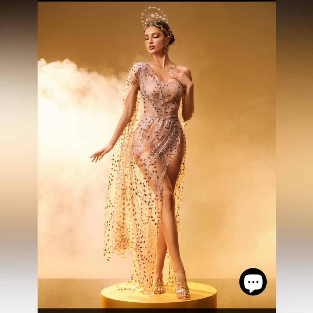 Elegant sequence Evening Dress